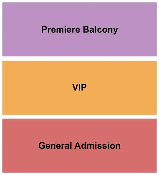 seating chart for The Admiral - Omaha - GA/VIP/Premiere - eventticketscenter.com