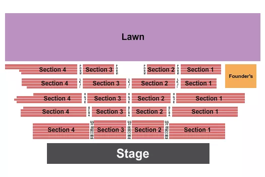 seating chart for The Amp Ballantyne - Endstage No Pit - eventticketscenter.com