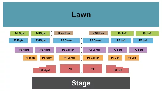 seating chart for The Amp Ballantyne - Endstage - eventticketscenter.com