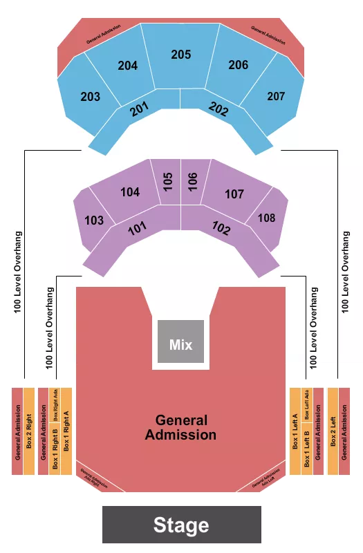 The Andrew J Brady ICON Music Center Tickets & Seating Chart