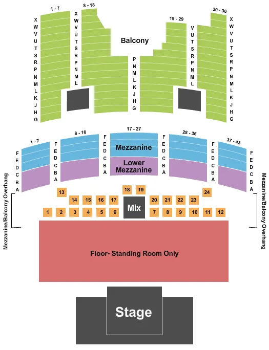 The Aztec Theatre Tickets & Seating Chart - ETC