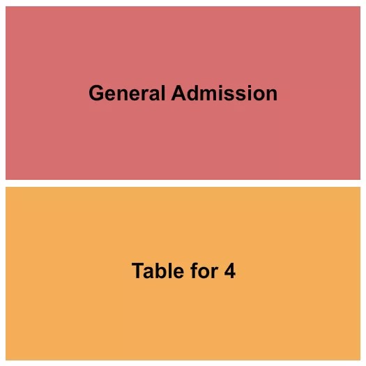 seating chart for The Basement East - Nashville - GA/Tables - eventticketscenter.com