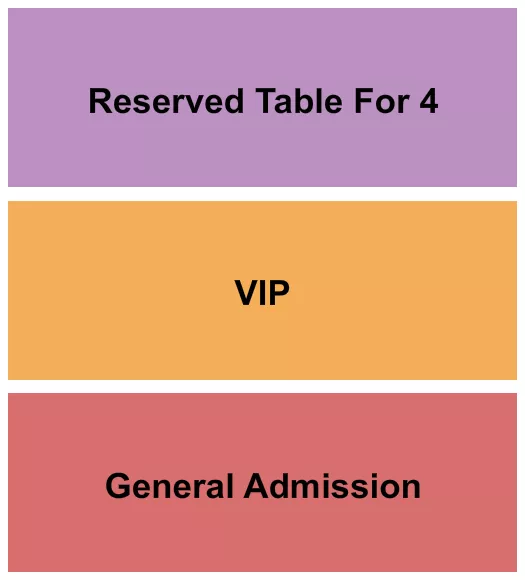 seating chart for The Basement East - Nashville - GA/VIP/Tables - eventticketscenter.com
