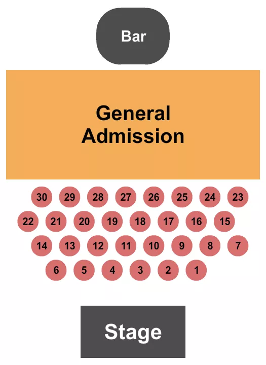 seating chart for The Block at Harrah's Philadelphia - Tables/GA - eventticketscenter.com