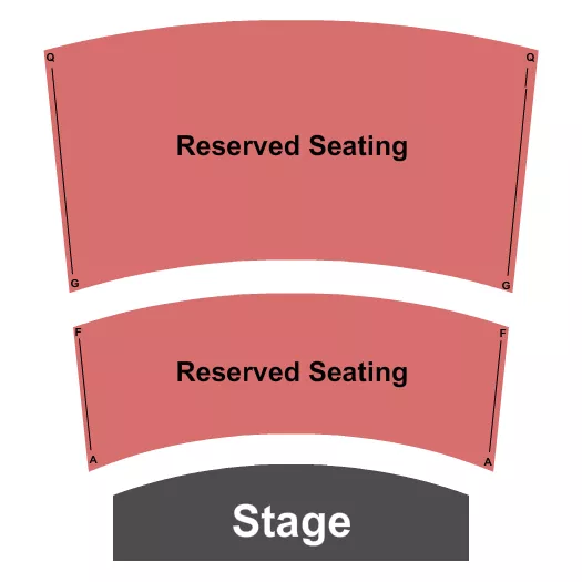 seating chart for The Boardwalk Theatre - Endstage - eventticketscenter.com