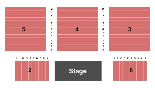 seating chart for The Brownstone - End Stage - eventticketscenter.com