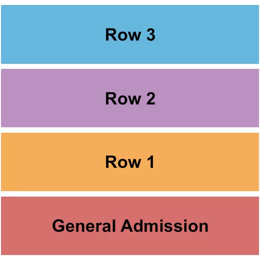 seating chart for The Capitol Room At Harrisburg Midtown Arts Center - GA/Rows - eventticketscenter.com