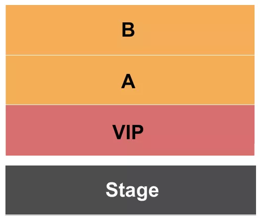 seating chart for The Center at 2300 - The Jazz Room - eventticketscenter.com