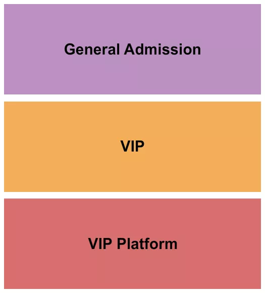 seating chart for The Club at Indian Creek - GA/VIP/Platform - eventticketscenter.com