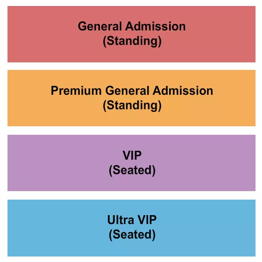seating chart for The Clubhouse Hamptons - GA/Premium/VIP - eventticketscenter.com