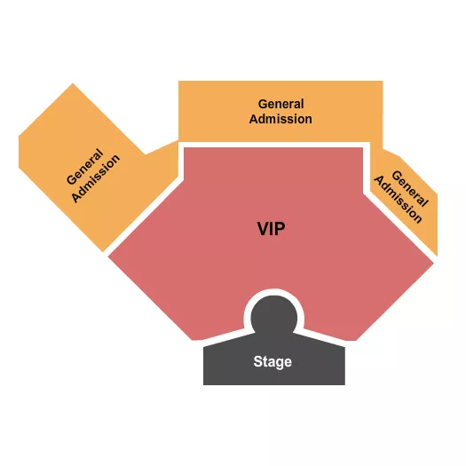seating chart for The Comedy Club At V Theater - Planet Hollywood Resort & Casino - End Stage - eventticketscenter.com