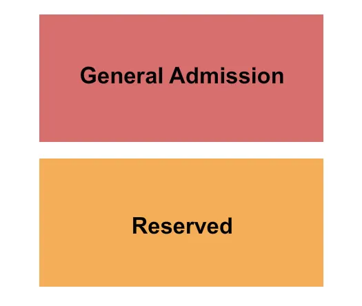 seating chart for The Commonwealth Room - GA/Rsvd - eventticketscenter.com