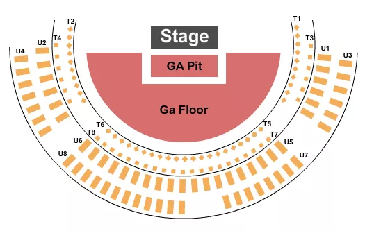 seating chart for The Cotillion - GA Pit/GA Floor - eventticketscenter.com
