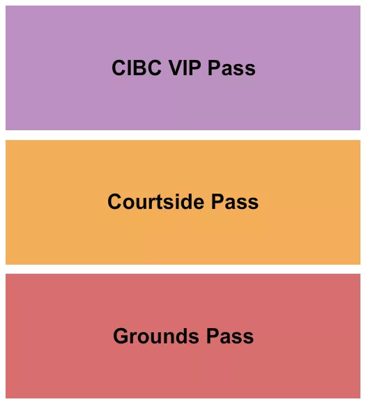 seating chart for The Courts McKinney Pickleball and Tennis Center - PPA Tour - eventticketscenter.com
