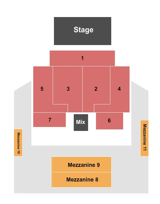 seating chart for The Depot - Salt Lake City - Endstage - eventticketscenter.com