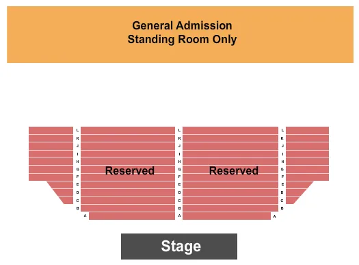 seating chart for The District - End Stage 2 - eventticketscenter.com