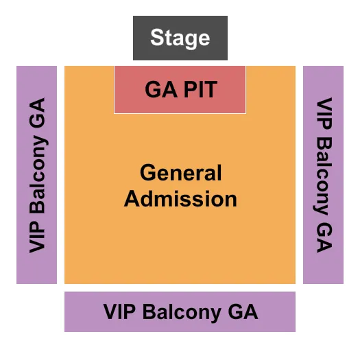 seating chart for The District - Lee Brice - eventticketscenter.com