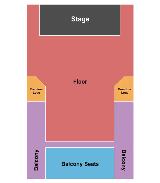 seating chart for The Elm - Bozeman - Steve-O - eventticketscenter.com