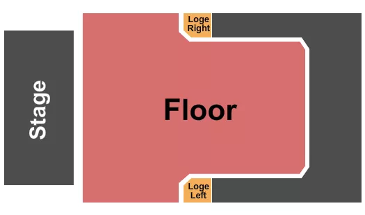 seating chart for The Elm - Bozeman - Floor & Loges - eventticketscenter.com