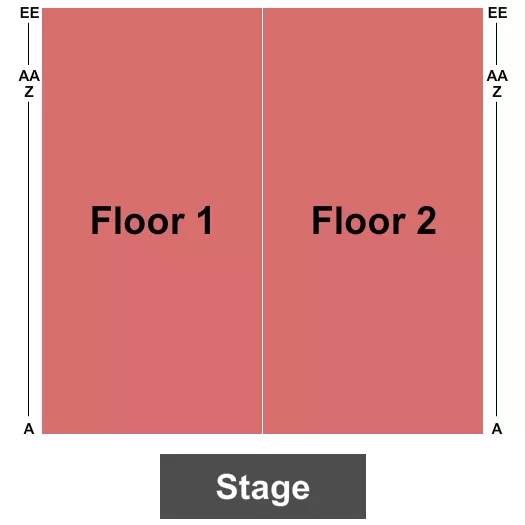 seating chart for Laborde Earles Entertainment Center - Endstage Reserved Floor 2 - eventticketscenter.com