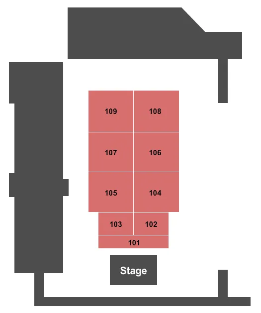 seating chart for The Essentia Health Plaza at the Lights - End Stage - eventticketscenter.com