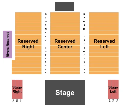 seating chart for The Event Center At Rivers Casino Des Plaines - Endstage - eventticketscenter.com