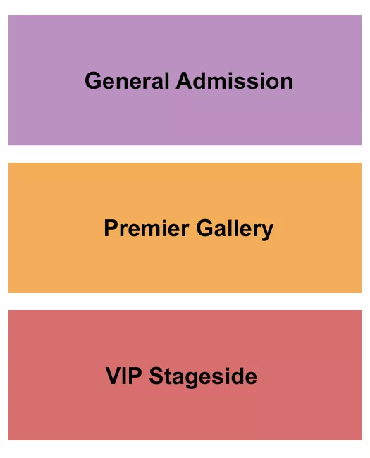seating chart for The Event Lot at 82nd Ave - GA/VIP Stageside/Premier Gallery - eventticketscenter.com