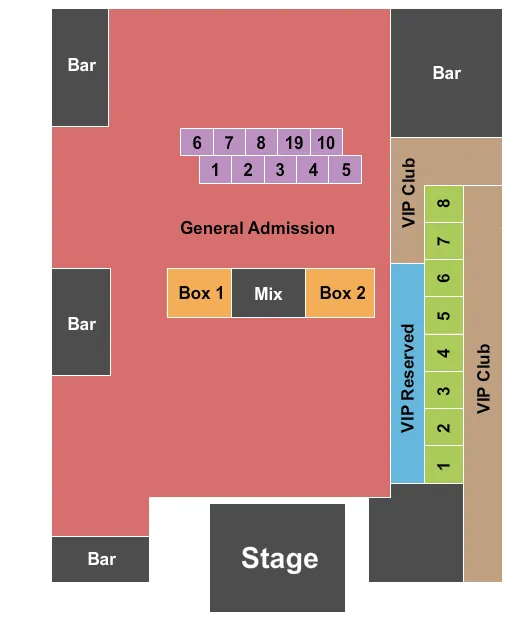 seating chart for The Fillmore - Charlotte - Jeezy - eventticketscenter.com