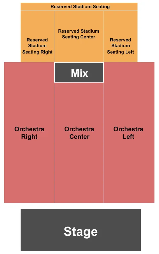 seating chart for The Fillmore - New Orleans - Endstage 2 - eventticketscenter.com