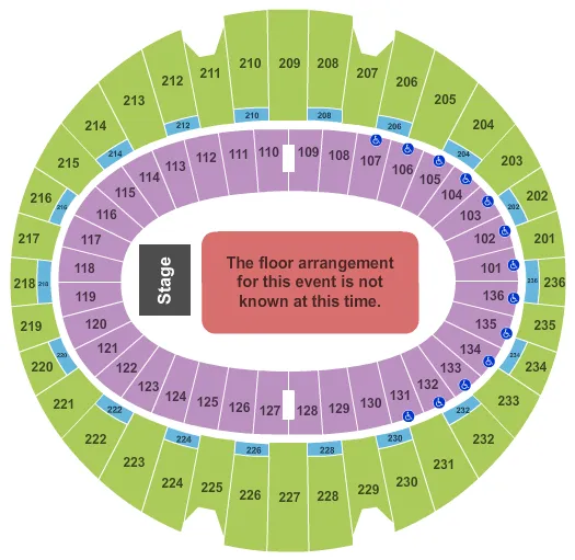 seating chart for The Kia Forum - Generic Floor - eventticketscenter.com
