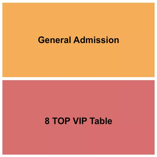 seating chart for The Gaslight Social - GA/Table - eventticketscenter.com