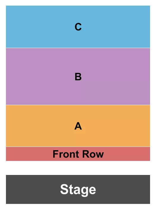 seating chart for The Grand Baltimore - Candlelight - eventticketscenter.com