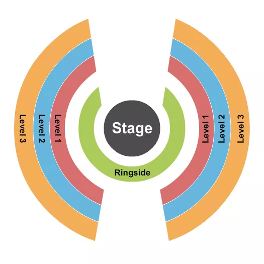seating chart for Under The Big Top! - Midway Shopping Center - Circus - eventticketscenter.com
