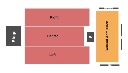 seating chart for The Hall at Spartanburg Memorial Auditorium - Reserved & GA - eventticketscenter.com