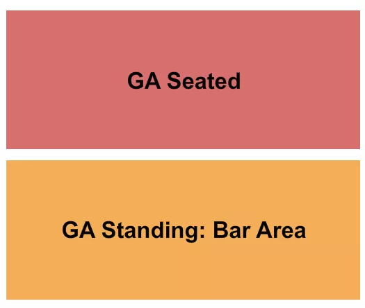 seating chart for The Hamilton - GA Seated/Bar - eventticketscenter.com