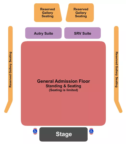 seating chart for The Heights - Endstage GA Floor - eventticketscenter.com