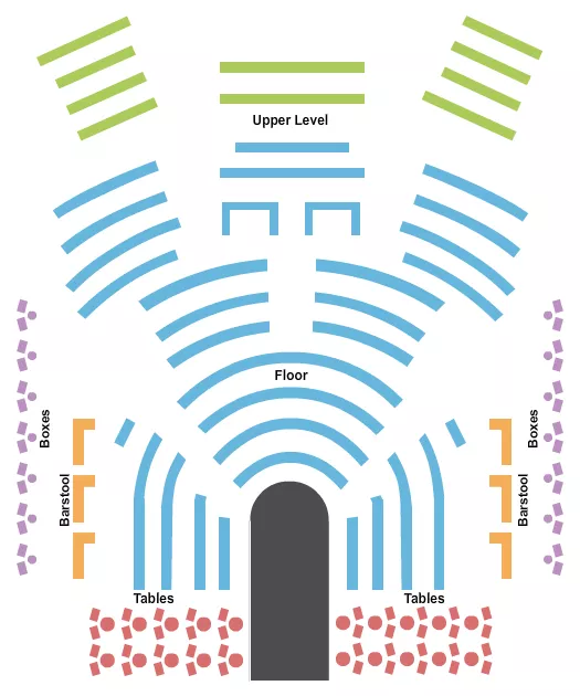seating chart for The Hook at Caesars Atlantic City - The Hook - eventticketscenter.com