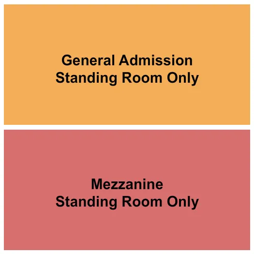 seating chart for The Jones Assembly - GA/Mezz - eventticketscenter.com