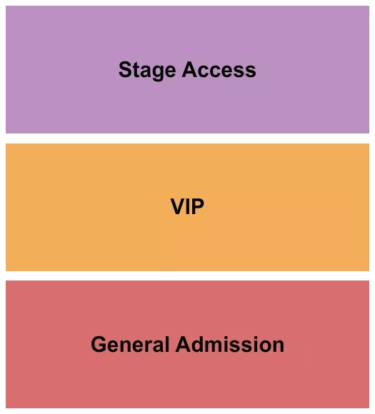 seating chart for The Junkyard - GA/VIP/Stage - eventticketscenter.com