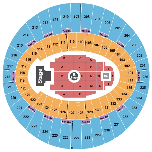 seating chart for The Kia Forum - Melanie Martinez - eventticketscenter.com