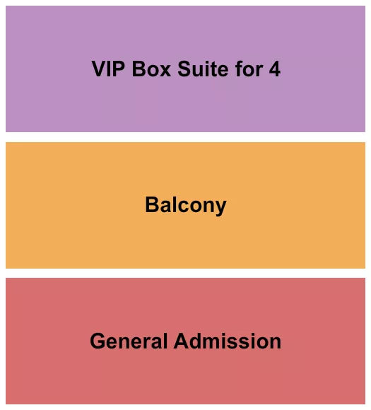 seating chart for The King of Clubs - Columbus - GA/Balcony/VIP Box - eventticketscenter.com