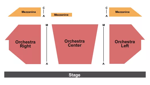 seating chart for The Laguna Playhouse - Endstage - eventticketscenter.com