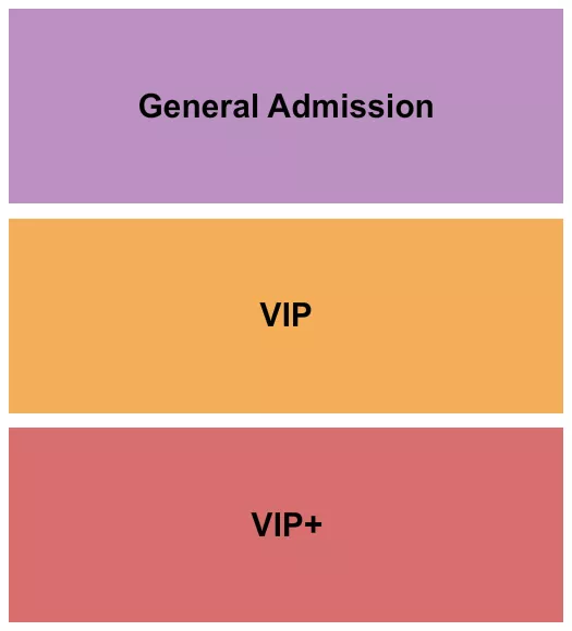 seating chart for The Lamarre Theater - GA/VIP/VIP+ - eventticketscenter.com