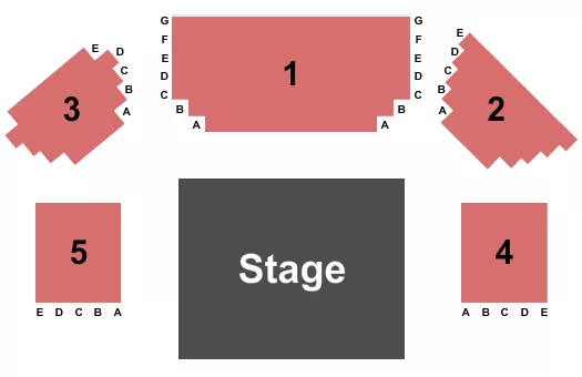 seating chart for The Lighthouse at American Place Casino - Endstage - eventticketscenter.com