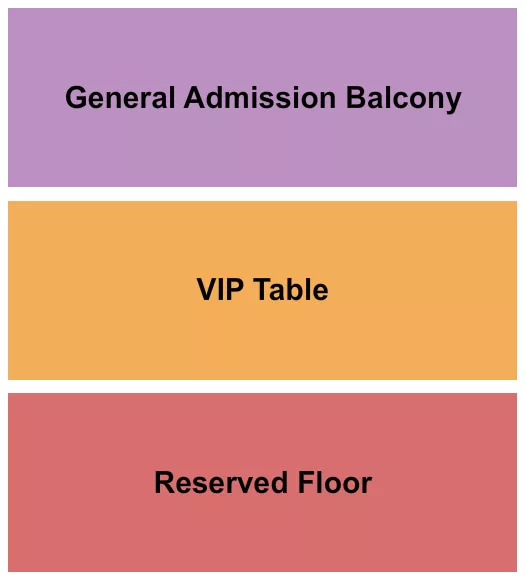 seating chart for The Lincoln Theatre - Raleigh - Reserved/GA/VIP - eventticketscenter.com
