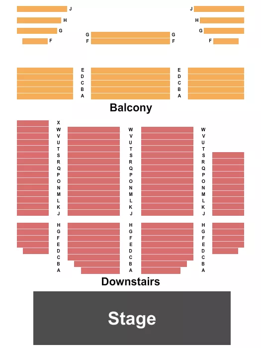 seating chart for The Martin Centre - Douglas - Endstage 2 - eventticketscenter.com