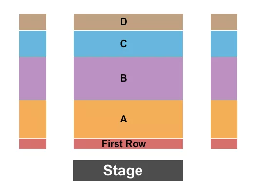 seating chart for The Media Theatre - Candlelight - eventticketscenter.com