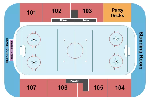 seating chart for The MidAmerican Energy Company RecPlex - Hockey - eventticketscenter.com