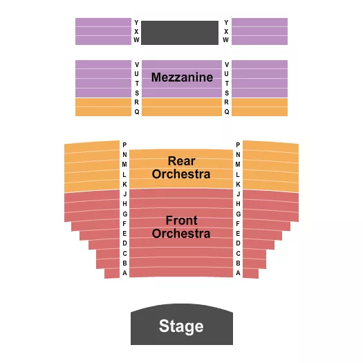 seating chart for The Millwald - End Stage - eventticketscenter.com