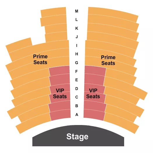 seating chart for The New Granbury Live - VIP/Prime - eventticketscenter.com